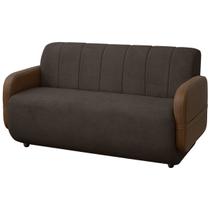 Sofá Orgânico Curvo Malbec 2 Lugares 130cm Bouclê Facto - SOFA STORE