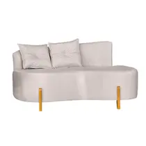 Sofá Orgânico Decoração Para Sala Recepção Veludo Sofá Orgânico Decoração Para Sala Recepção Veludo