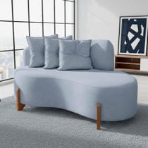 Sofá Orgânico Namoradeira 3 Lugares Feijão Thor 200cm Bouclê