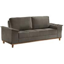 Sofá Orion 4 Lugares com Almofadas Soltas 210cm Suede Sofá Orion 4 Lugares com Almofadas Soltas 210cm Suede