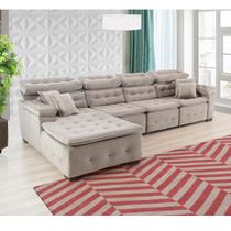 Sofá Orlando 3.45x1.70m com Chaise, Retrátil e Reclinável Sofá Orlando 3.45x1.70m com Chaise, Retrátil e Reclinável