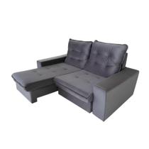 Sofá Oslo 2 Lugares Retrátil e Reclinável Bom Pastor 1,80 m