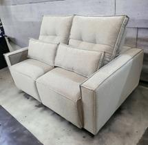 Sofa palermo 2m - linho cinza
