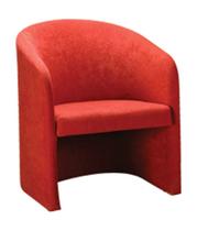 Sofá para Recepção de Escritório Linha Recepção Blenda Vermelho