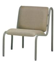 Sofá para Recepção de Escritório Linha Recepção Smart Bege Sofá para Recepção de Escritório Linha Recepção Smart Bege