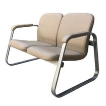 Sofá Para Sala De Espera E Recepção Linha Ramsés Bege