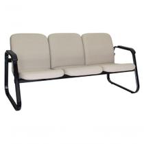 Sofá Para Sala De Espera E Recepção Linha Ramsés Bege