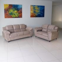 Sofa para Sala de Estar 2 Lugares Clássico Bege Sofa para Sala de Estar 2 Lugares Clássico Bege
