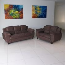 Sofa para Sala de Estar 2 Lugares Clássico Marrom Sofa para Sala de Estar 2 Lugares Clássico Marrom
