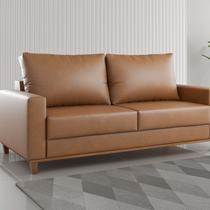 Sofá para Sala de Estar 3 Lugares com Almofadas Lívia