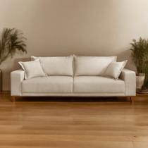 Sofá para Sala de Estar Fixo 4 Lugares Argos Sofá para Sala de Estar Fixo 4 Lugares Argos