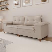 Sofá para Sala de Estar Living 4 Lugares Belmonte Sofá para Sala de Estar Living 4 Lugares Belmonte