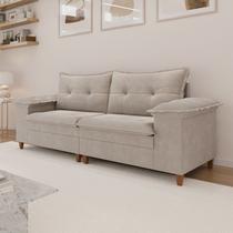 Sofá para Sala de Estar Living 5 Lugares Belmonte Sofá para Sala de Estar Living 5 Lugares Belmonte