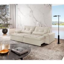 Sofá Parma Linho 03 Lugares 02 Módulos de 90cm B25cm Meu Sofá Online