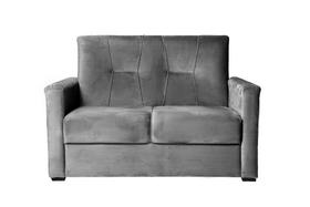 Sofá pequeno 2 lugares 1,35 porta controle no braço Alice