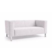Sofá Perola 2 Lugares Kubo 153cm Bouclé Cinza - Sallar Home Sofá Perola 2 Lugares Kubo 153cm Bouclé Cinza - Sallar Home