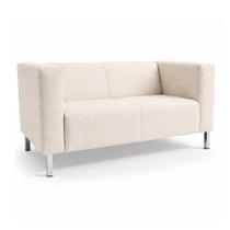 Sofá Perola 2 Lugares Kubo 153cm Bouclé Off White - Sallar Home Sofá Perola 2 Lugares Kubo 153cm Bouclé Off White - Sallar Home