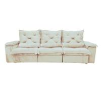 Sofá Porto Madero 5 Lugares Retrátil e Reclinável 270cm Tecido Veludo Imperial Decor Sofá Porto Madero 5 Lugares Retrátil e Reclinável 270cm Tecido Veludo Imperial Decor
