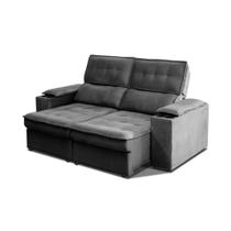 Sofá Premium Retrátil/Reclinável 2,08m - Molas Ensacadas - Entrega em até 72h