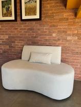 Sofá Puff Orgânico Divisor Ambientes Bucle Moderno Confortável 2 Lugares - AV