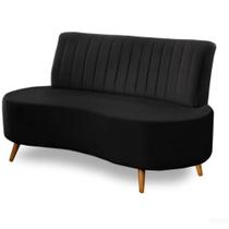 Sofá Qatar 135cm - Preto Sofá Qatar 135cm - Preto
