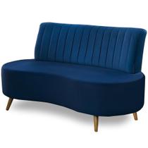 Sofá Qatar 160cm - Azul Petróleo