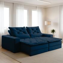 Sofá Reclinável 3 Lugares 210Cm Dallas