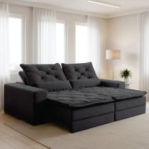 Sofá Reclinável 3 Lugares 210Cm Dallas