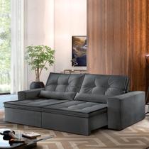 Sofá Reclinável 4 Lugares 290cm Enzo