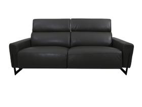 Sofá Reclinável Elétrico de Couro Legend Graphite - Mempra Sofá Reclinável Elétrico de Couro Legend Graphite - Mempra