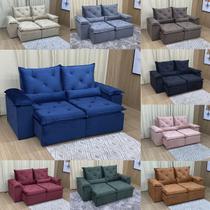 Sofa Reclinavel Retratil Fofinho P/ Assistir Series 2,30m