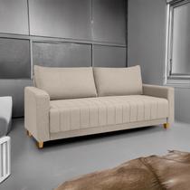 Sofá Requinte Bege1,40m 2 Lugares Linho Para Recepção E Consultório Sofá Requinte Bege1,40m 2 Lugares Linho Para Recepção E Consultório