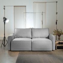 Sofá Retrátil 170cm Mellow Cabecasa Madeiraoriginals Cinza Sofá Retrátil 170cm Mellow Cabecasa Madeiraoriginals Cinza