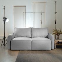 Sofá Retrátil 170cm Mellow Cabecasa Madeiraoriginals Cinza Sofá Retrátil 170cm Mellow Cabecasa Madeiraoriginals Cinza