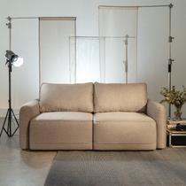 Sofá Retrátil 190cm Mellow Cabecasa Madeiraoriginals Bege Creme Sofá Retrátil 190cm Mellow Cabecasa Madeiraoriginals Bege Creme