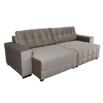 Sofá Retrátil 2 Lugares 170cm Lumiere Espresso Móveis Marrom Claro Sofá Retrátil 2 Lugares 170cm Lumiere Espresso Móveis Marrom Claro