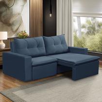 Sofá Retrátil 2 Lugares 1,80m Lara Suede Rover & beato