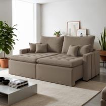 Sofá Retrátil 2 Lugares 200 Cm Chicago