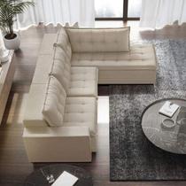 Sofá Retrátil 3 Lugares com Chaise 316cm Presidente