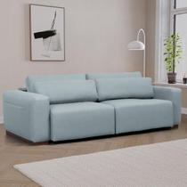 Sofá Retrátil 4 Lugares 240cm Essense CabeCasa MadeiraOriginals Verde Sofá Retrátil 4 Lugares 240cm Essense CabeCasa MadeiraOriginals Verde