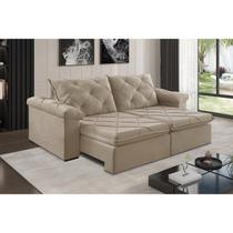 Sofá Retrátil 4 Lugares 262cm Astor 2137
