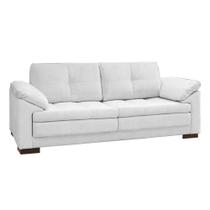 Sofá Retrátil Bali 2 Lugares Couro 175Cm Pés de Madeira Sofá Retrátil Bali 2 Lugares Couro 175Cm Pés de Madeira