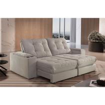 Sofá Retrátil Botucatu 1,80M 02 Lugares Molas Ensacadas TXR