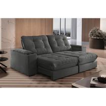 Sofá Retrátil Botucatu 2,30M 04 Lugares Molas Ensacadas TXR