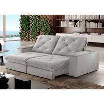 Sofa Retrátil Cuiabá 2,10m Mola Ensacada 03 Lugares Txr