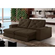 Sofá Retrátil Cuiabá 2,90m Mola Ensacada 05 Lugares Txr