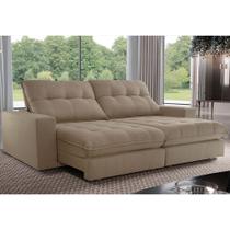 Sofa Retrátil Dublin 2,10m Mola Ensacada 03 Lugares Txr