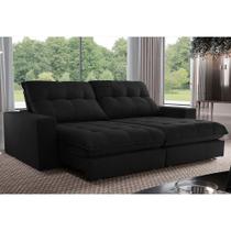 Sofa Retrátil Dublin 2,30m Mola Ensacada 04 Lugares Txr