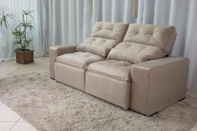 Sofá Retrátil e Reclinável 1,5m C/ 02 Módulos em Tecido Suede Montagem Inclusa - Veneza Estofados