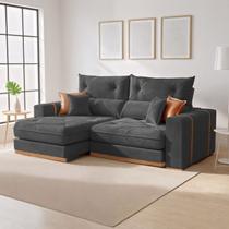 Sofá Retrátil e Reclinável 2 Lugares 210cm Columbia Sofá Retrátil e Reclinável 2 Lugares 210cm Columbia